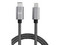 Cable de Datos GHOSTEK GHOCBL038 de Conector USB-C a Lightning, 1m. Color Negro.