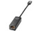 Adaptador HP Z527AA G2 de USB-C a RJ-45(Hembra). Color Negro