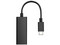 Adaptador HP Z527AA G2 de USB-C a RJ-45(Hembra). Color Negro