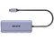 Hub Hikvision HS-HUB-DS11 11 en 1, USB C (M) a HDMI, 2 USB 3.0, 2 USB 2.0, VGA, SD, TF, 3.5mm, RJ-45, USB Tipo C (H), Color Gris.
