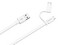 Cable USB Huawei, Longitud 1.5 m, Conector USB-C y Mico USB a USB-A (M-M). Color Blanco.