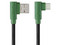 Cable USB-A a USB-C Hune AT-ACC-CA-317BOS de 1.2m, Sustentable, Trenzado, Color Verde.