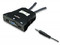 MUX KVM Mini 2USB:1USB con Cables+Audio