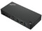 Docking Station Lenovo Thinkpad Universal con puertos de USB-C (Macho) a HDMI, DisplayPort,, RJ-45, USB, 3.5mm y USB-C (Hembras).Color Negro.