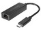 Adaptador USB Lenovo 4X90S91831, de USB-C (M) a RJ-45 (H).