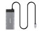 Docking Station Manhattan 130714, Conector USB-C, 2 puertos USB-A 3.2 Gen2, 3 puertos USB-A 3.2 Gen1, 1 puerto USB-C PD 100W, 1 puerto USB-C para datos, 2 puertos HDMI y 1 puerto Ethernet RJ-45.