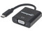 Convertidor Manhattan de USB-C a VGA.