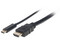 Cable adaptador Manhattan de USB-C a HDMI, 1m. Color negro.