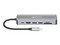 Docking Station Manhattan USB-C 7 Puertos, HDMI, Ethernet, USB-C.