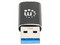 Adaptador USB 3.2 Manhattan 153980, USB-A a USB-C (M-H), Color Negro.