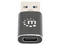 Adaptador USB 3.2 Manhattan 153980, USB-A a USB-C (M-H), Color Negro.