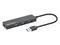 Hub USB Manhattan 164900 de 4 Puertos.