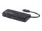 Hub USB Manhattan 164924 de 4 Puertos.