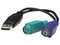 Cable USB 2.0 a dos puertos PS/2 universales