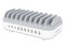 Estación de Carga Manhattan de 120W, 3 puertos USB-C PD 3.0 y 7 puertos USB-A. Color Blanco.