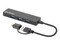 Hub USB Manhattan 3 Puertos, USB-A, Color Negro.