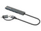 Concentrador USB Manhattan 181006, 3.2 Gen 1 (3.1 Gen 1) Type-A, 5000 Mbit/s, Color Gris.