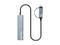 Hub Manhattan USB-C A USB-A, USB 3.1, Transferencia 5 Gbit/s.