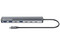 Hub MANHATTAN 181167 USB-C 3.2, con 3 Puertos USB-A y 3 Puertos USB-C con Power Delivery.