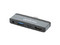Docking Station USB-C 4 en 1, USB 3.2 Tipo-C a HDMI 4K a 30 Hz, USB-A 10 Gbps, USB-C Power Delivery 100 W, Puerto de Audio 3.5 mm, Aluminio, Negro/Gris Espacial.