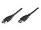 Cable USB 2.0 Manhattan (M-M), 1.8m. Color negro.