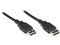 Cable USB 2.0 Manhattan (M-M), 1.8m. Color Negro.