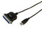 Manhattan Convertidor de USB a Paralelo para Impresora, 1.8m