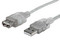 Extensión de cable Manhattan de USB A (M) a USB A (H), 3m.
