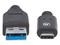 Cable Manhattan USB Type-C, USB 3.0 Tipo A a USB-C de 1m