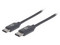 Cable Manchattan de USB-C a USB-C (M-M) de 2m. Color Negro.