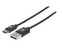 Cable USB Manhattan Conector USB 2.0 (M) a USB-C (M), 3m. Color Negro.