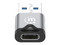Adaptador Manhattan de USB 3.2 Gen 1 Tipo-A Macho a Tipo-C Hembra, 5 Gbps, 3A. Color Negro.
