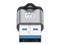 Adaptador Manhattan de USB 3.2 Gen 1 Tipo-A Macho a Tipo-C Hembra, 5 Gbps, 3A. Color Negro.
