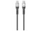 Cable  Manhattan 356374 de USB-C a USB-C (M-M), 1m,  Compatible con Thunderbolt 4, Color Negro.