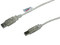 Cable Manhattan USB 2.0 tipo A (M) a tipo B (M) 1.8m.