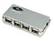 HUB USB V2.0 4 PUERTOS MINI CON FUENTE