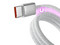 Cable MyBat Pro MagCoil de USB-C a USB-C (M-M), 1.8m, 60W, Trenzado, Color Blanco.