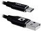 Cable MobiFree de USB-A a USB-C, 1m. Color Negro.