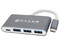Adaptador HUB NACEB de USB-C a USB 3.0 y PD (M-H). Color Gris.