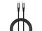 Cable USB-C NACEB Longitud 1.0 m Usb C (Macho) a Usb C (Macho), Aluminio, 60W, Cable Trenzado