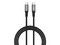 Cable USB-C NACEB Longitud 1.0 m Usb C (Macho) a Usb C (Macho), Alumino, 100W, Cable Trenzado.