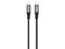 Cable USB-C NACEB Longitud 1.0 m Usb C (Macho) a Usb C (Macho), Alumino, 100W, Cable Trenzado.
