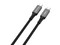 Cable USB-C NACEB Longitud 1.0 m Usb C (Macho) a Usb C (Macho), Aluminio, 240W, Cable Trenzado.