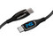 Cable USB Naztech DigiWatt 16105 USB Tipo C (M-M), 240W, Display LED, 3.65m. Color Negro.