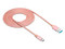 Cable AVIVO USB 2.0 (macho) a USB-C de 1.2m. Color Rosa.
