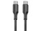 Cable de Carga Oraimo RobustLine OCD-114CC USB Tipo C (M-M), 60W, 3A, 1.5m. Color Negro.