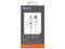 Cable 2 en 1 PNY de USB a Micro USB / Lightning (M-M), 15cm. Color Blanco.