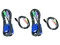 KVM Switch 2 CPUs con cables PS/2 (Permite Acceder a 2 CPUs con un solo Monitor)