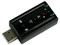Adaptador de Sonido USB 2.0 Sabrent con salida de sonido estéreo y entrada de Micrófono (3.5mm)