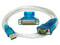 Cable Adaptador STEREN  USB 2.0 (Tipo A) a DB-9 Macho, con Adaptador (BD9 a DB25), 1.8Mts.